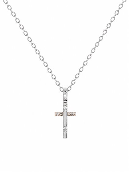 Pendente Cianfrone Gioielli Uomo in Oro Diamante 0.04 Ct PEOR-5-198 - PEOR-5-198